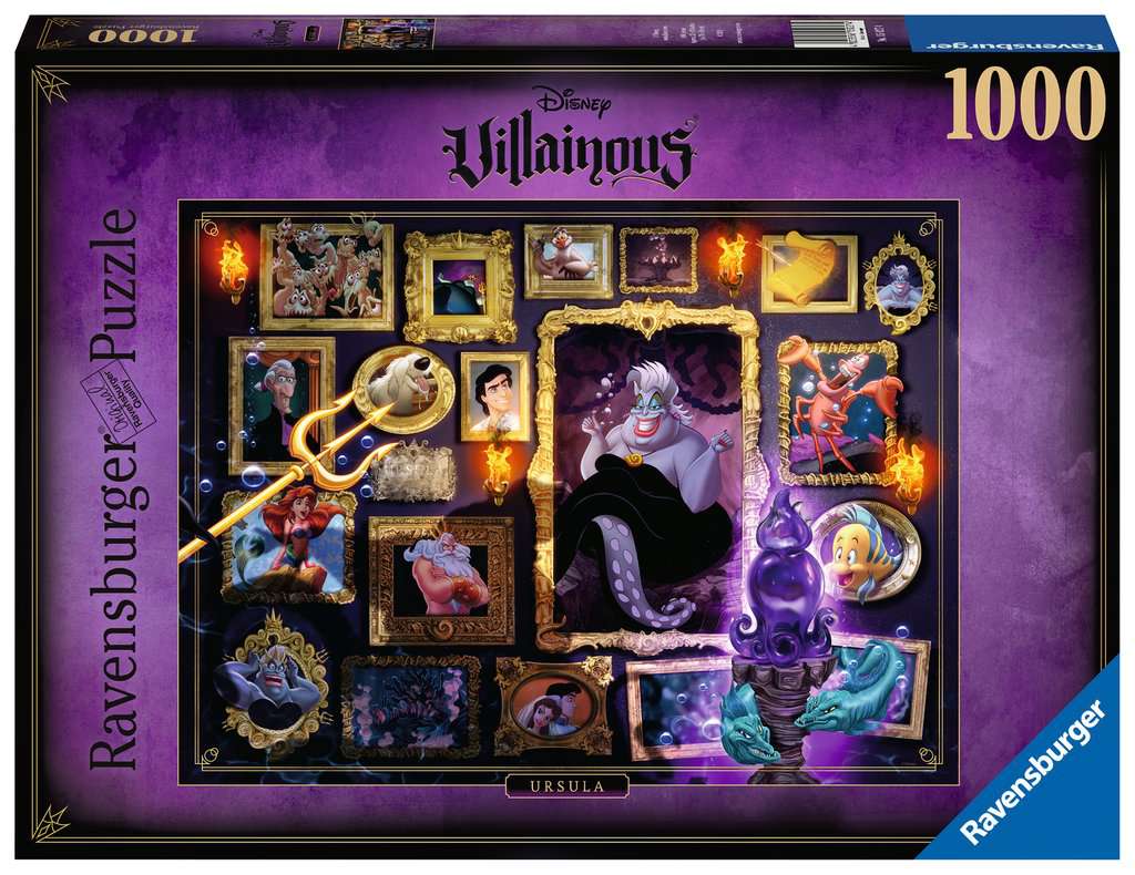 Disney Villainous Ursula Puzzle Teile
