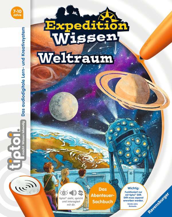 Tiptoi Weltraum Buch