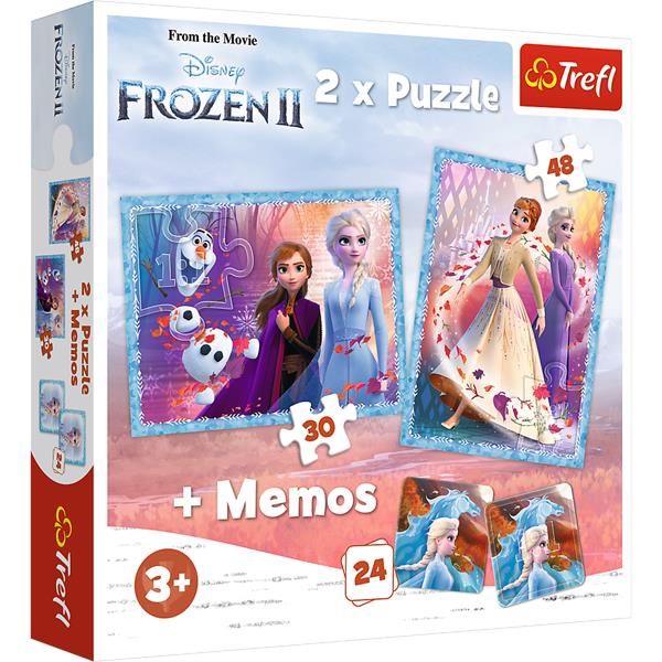 Disney Frozen Puzzle Memo Teile