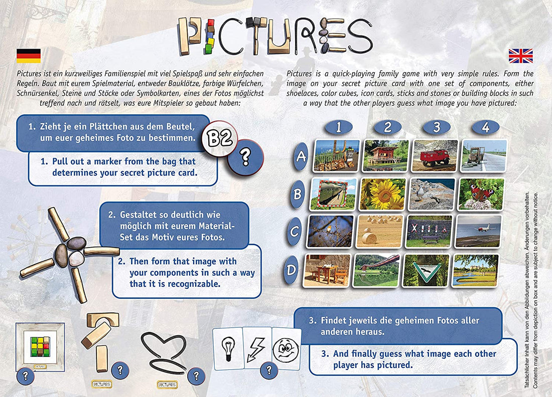 Pegasus Spiele Pictures Brettspiel