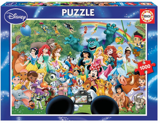 Educa Puzzle Disney Welt Teile