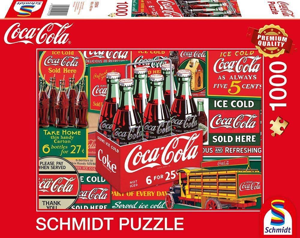 Coca Cola Puzzle Klassiker Teile