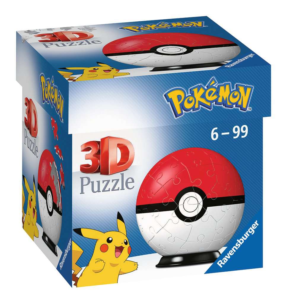 Pokemon Pokeball 3D Puzzle