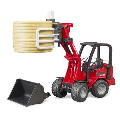 Bruder Schaeffer Hoflader Ballengreifzange