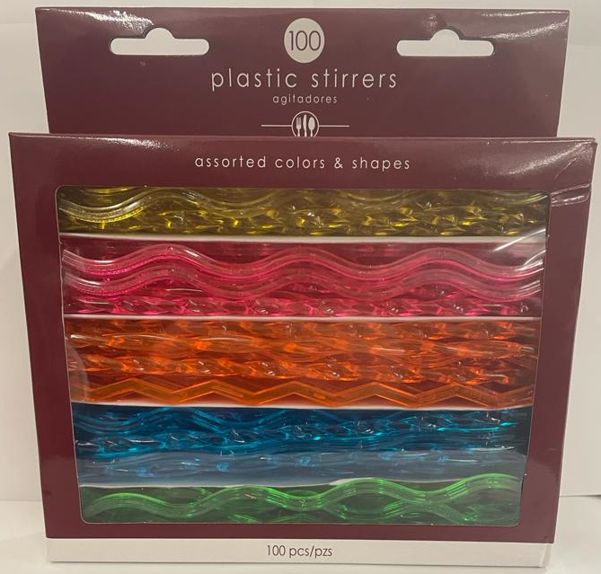 Amscan Kunststoffrührer Cocktailstäbchen