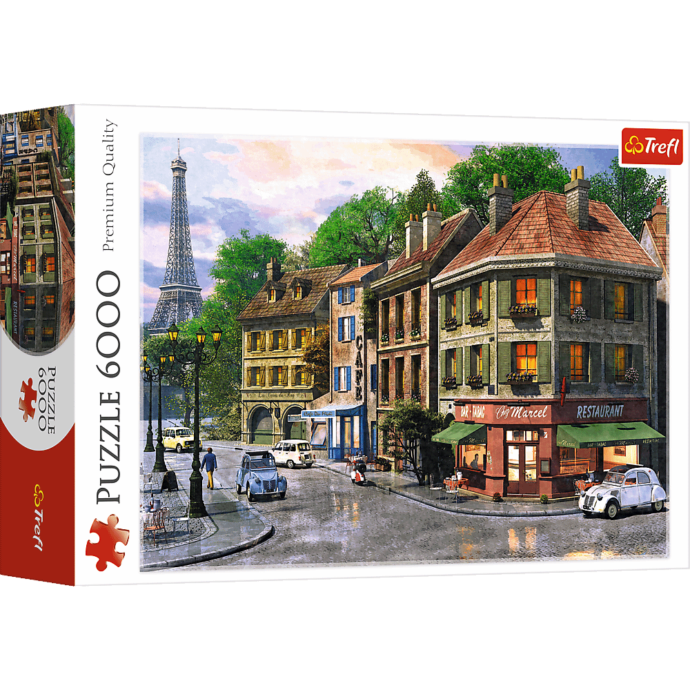 Paris Puzzle Teile Straße