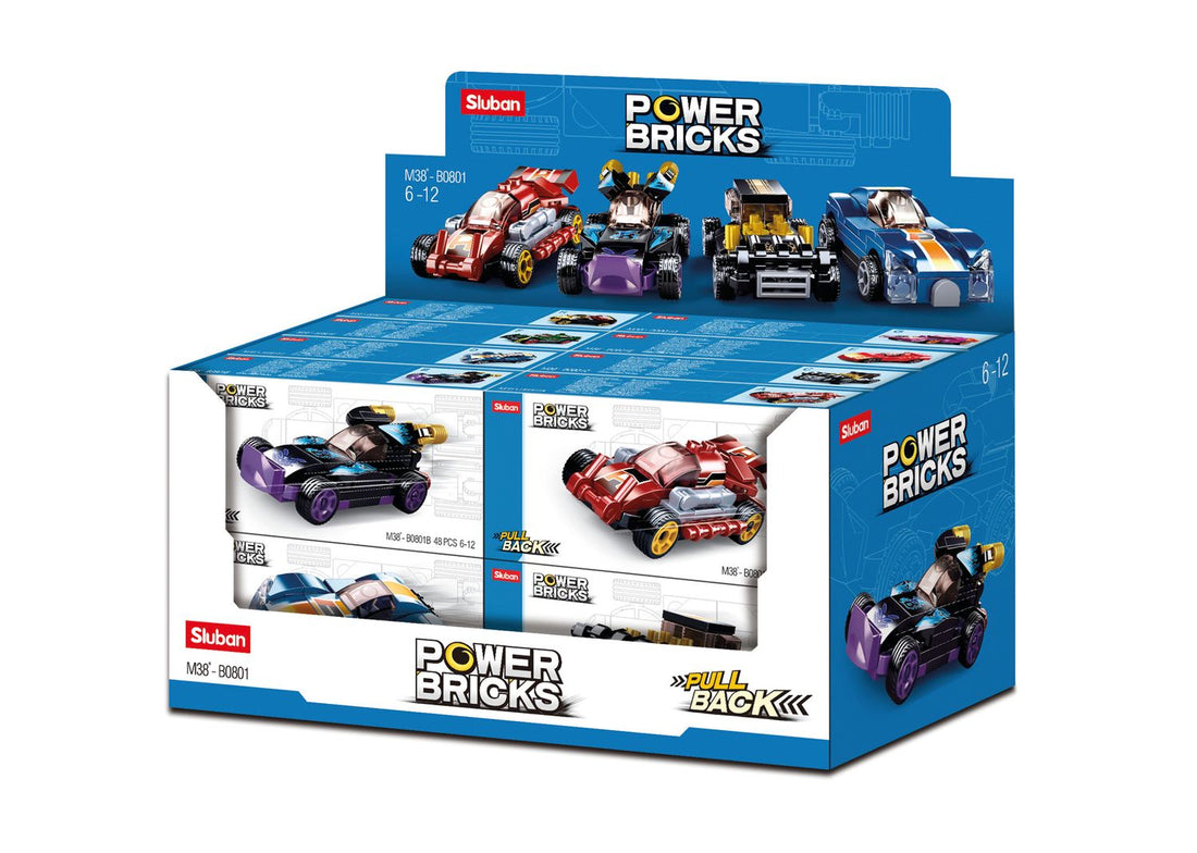 Sluban Powerbricks Display 16 Stück