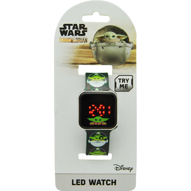 Star Wars Mandalorian LED Armbanduhr