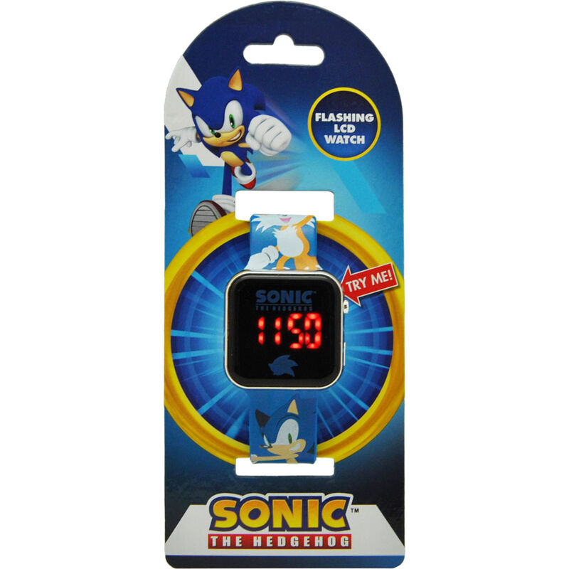 Sega Sonic LED Armbanduhr