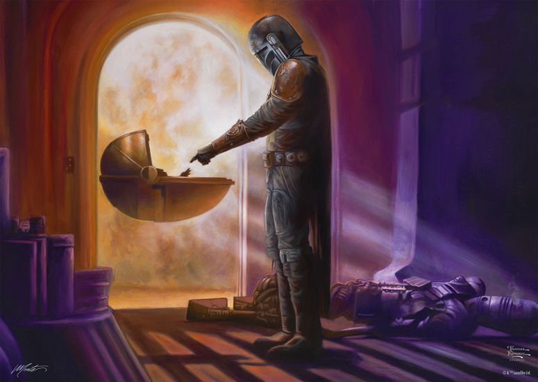 Kinkade Star Wars Mandalorian Puzzle