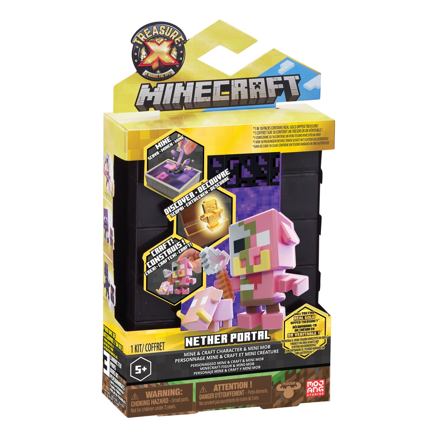 TREASURE X Minecraft Nether Portal