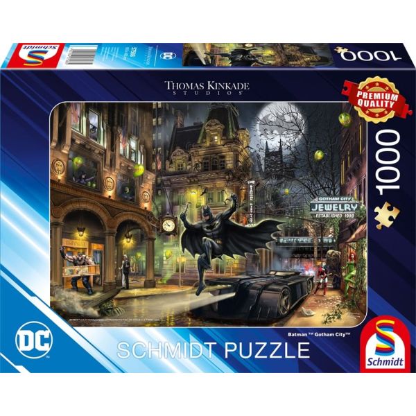Batman Gotham Puzzle Kinkade Sammlung
