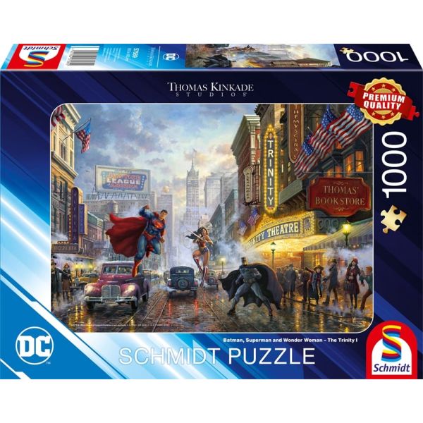 Batman Superman Wonder Woman Puzzle