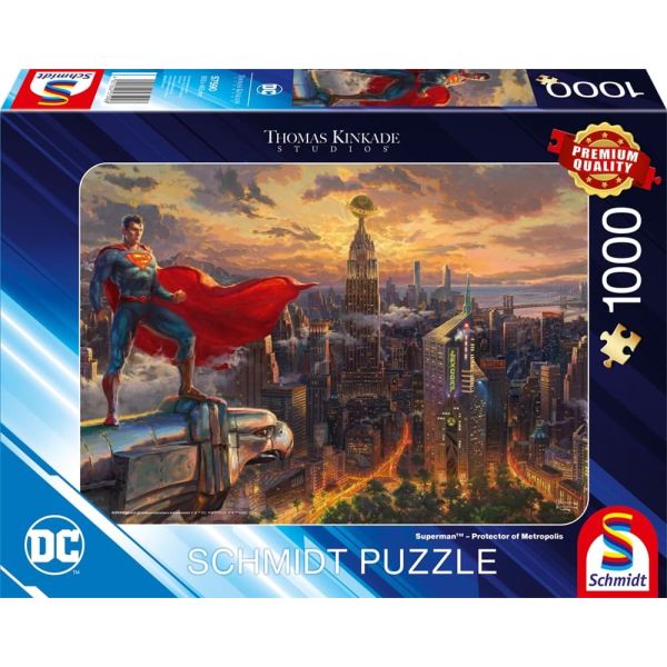 Superman Metropolis Puzzle Kinkade Sammlung