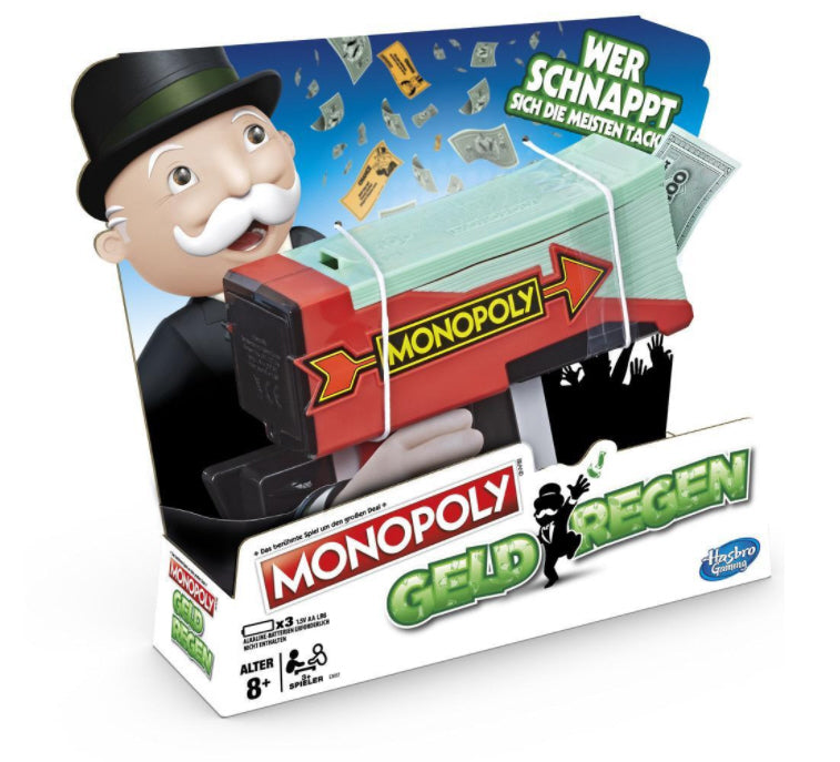 Monopoly Geldregen Cash Grab Geldblaster