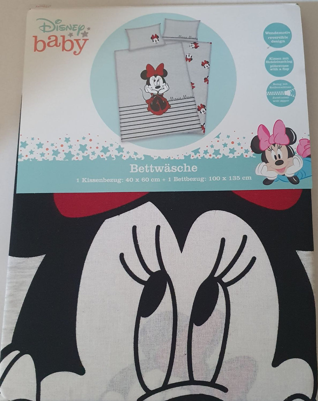 Disney Minnie Mouse Wendebettwaesche