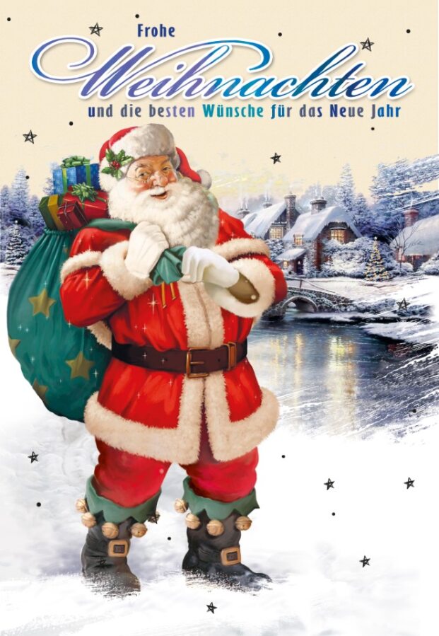 Weihnachtskarten 100 Stück Motive