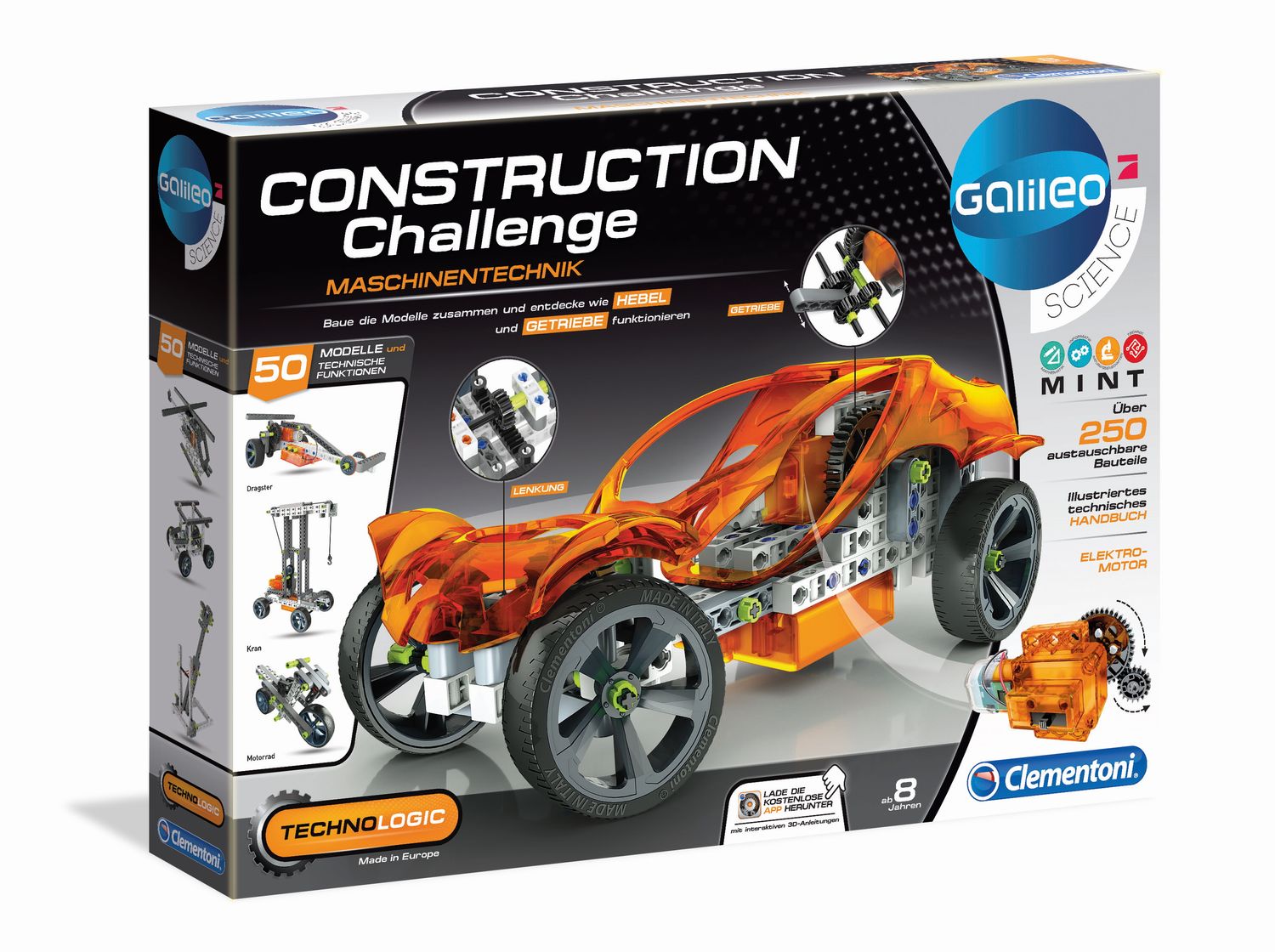 Clementoni Galileo Maschinentechnik Konstruktion