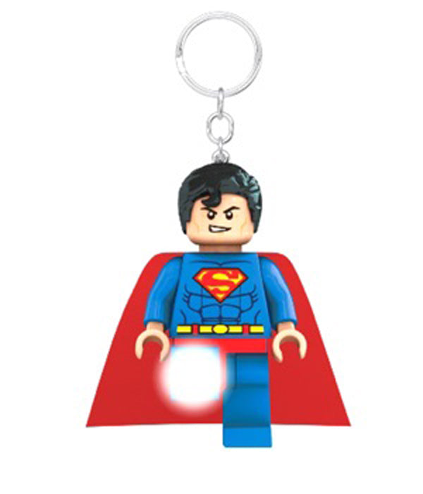LEGO DC Superman Schlüsselanhänger Taschenlampe
