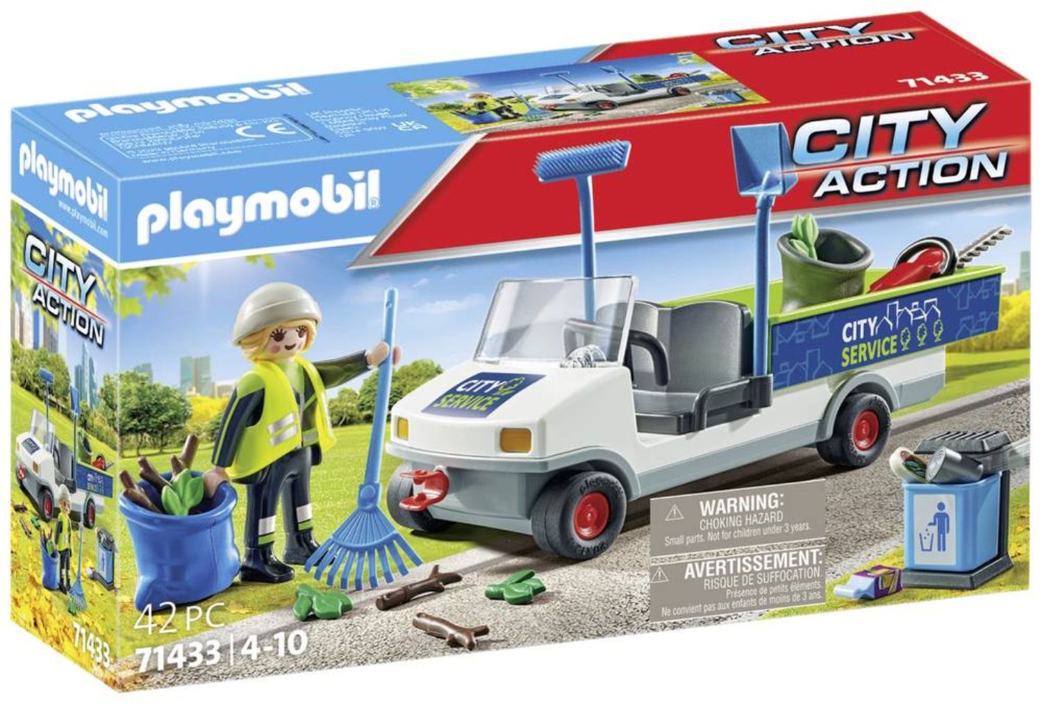 PLAYMOBIL Stadtreinigung E-Fahrzeug City