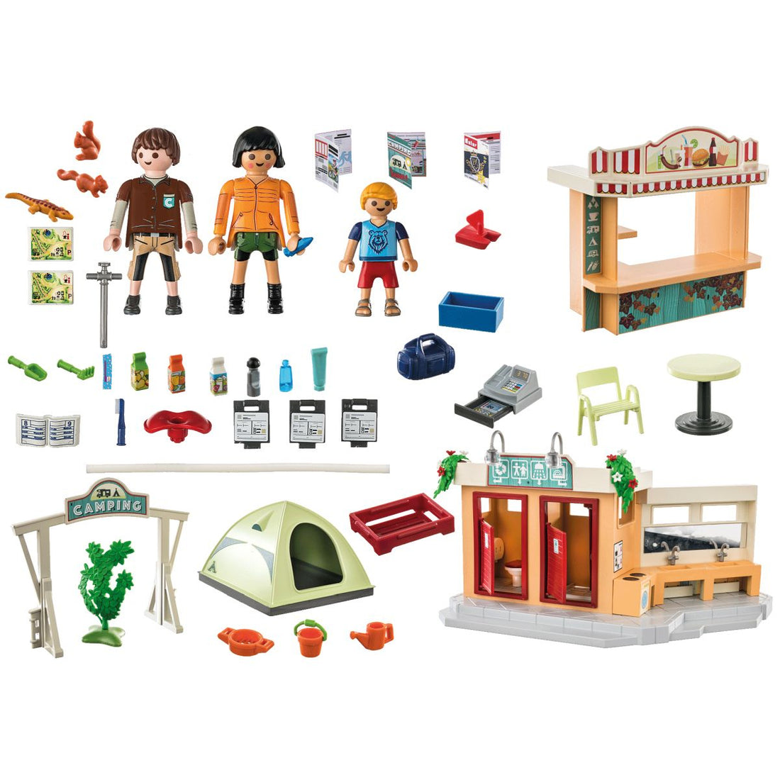 Playmobil Campingplatz Bauset