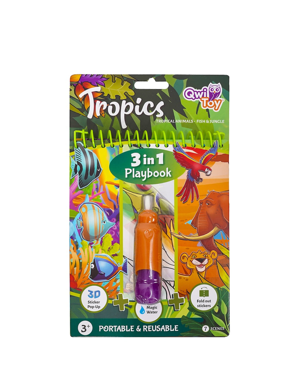 Qwi Toy Spielbuch Tropics