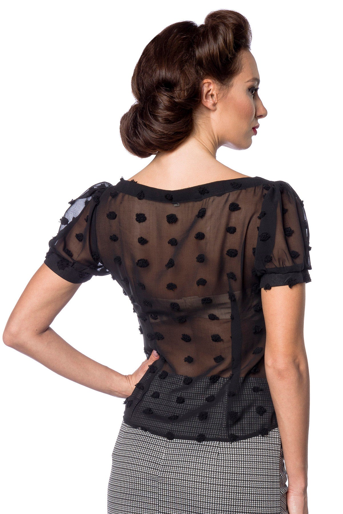 Vintage Schluppenbluse