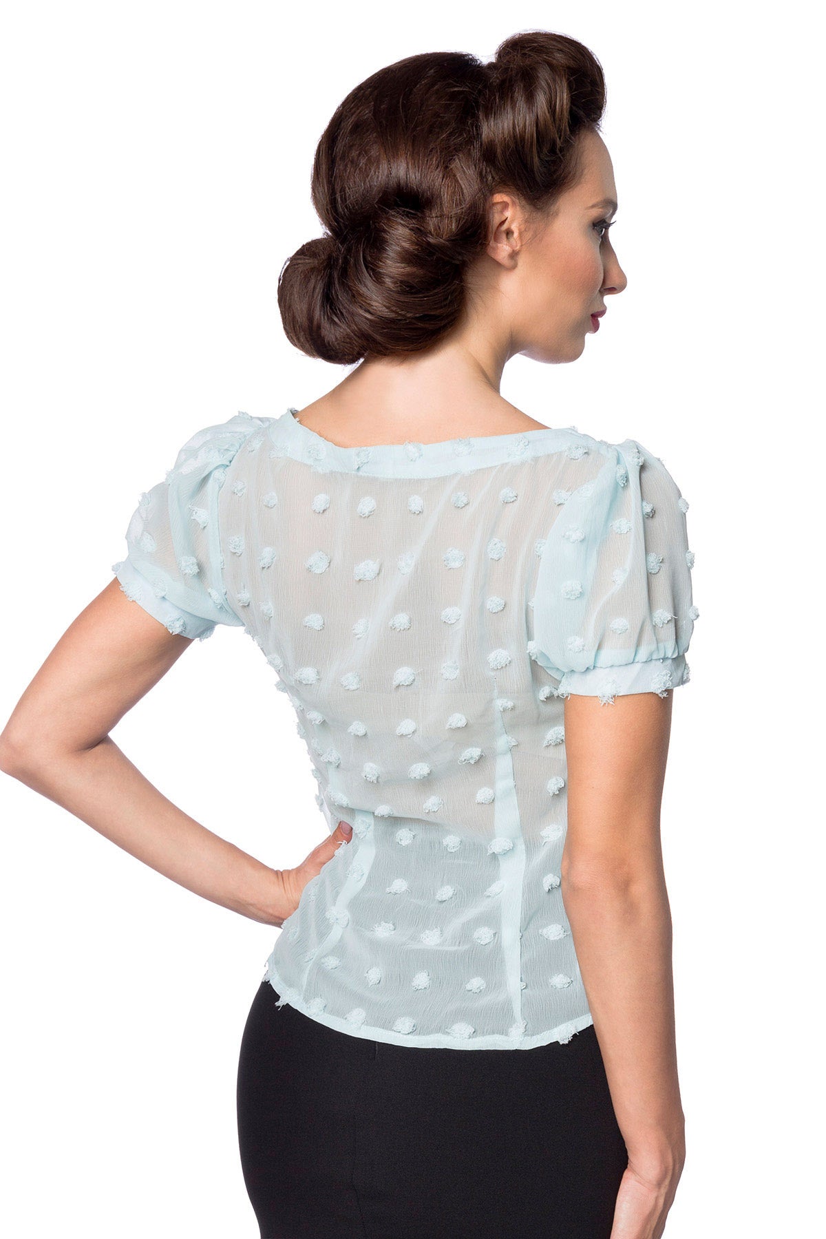Vintage Schluppenbluse