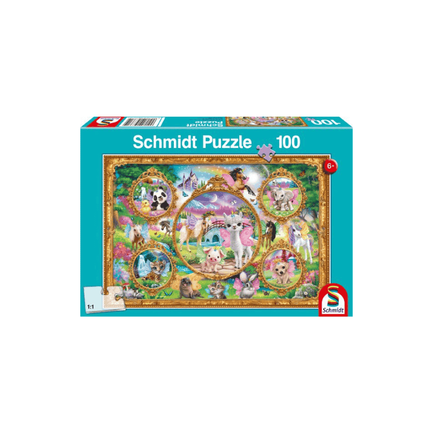 Animal Club Einhorn Puzzle Teile