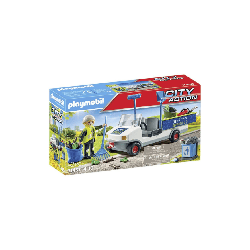 PLAYMOBIL 71433 City Action Stadtreinigung mit E-Fahrzeug