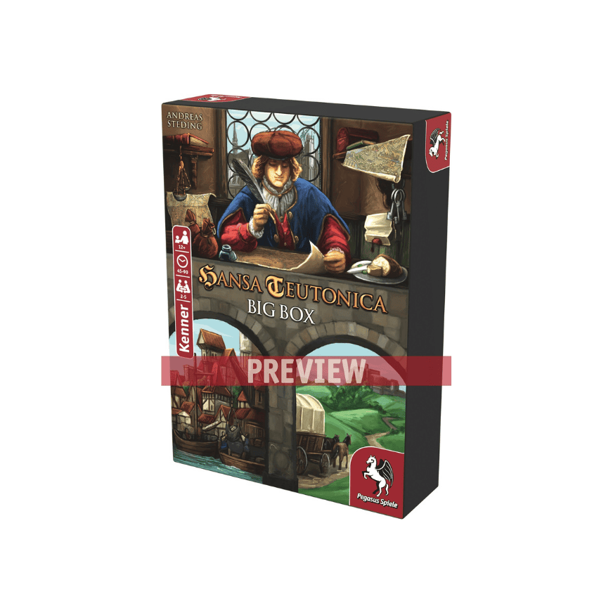 Pegasus Spiele 55148G Hansa Teutonica: Big Box