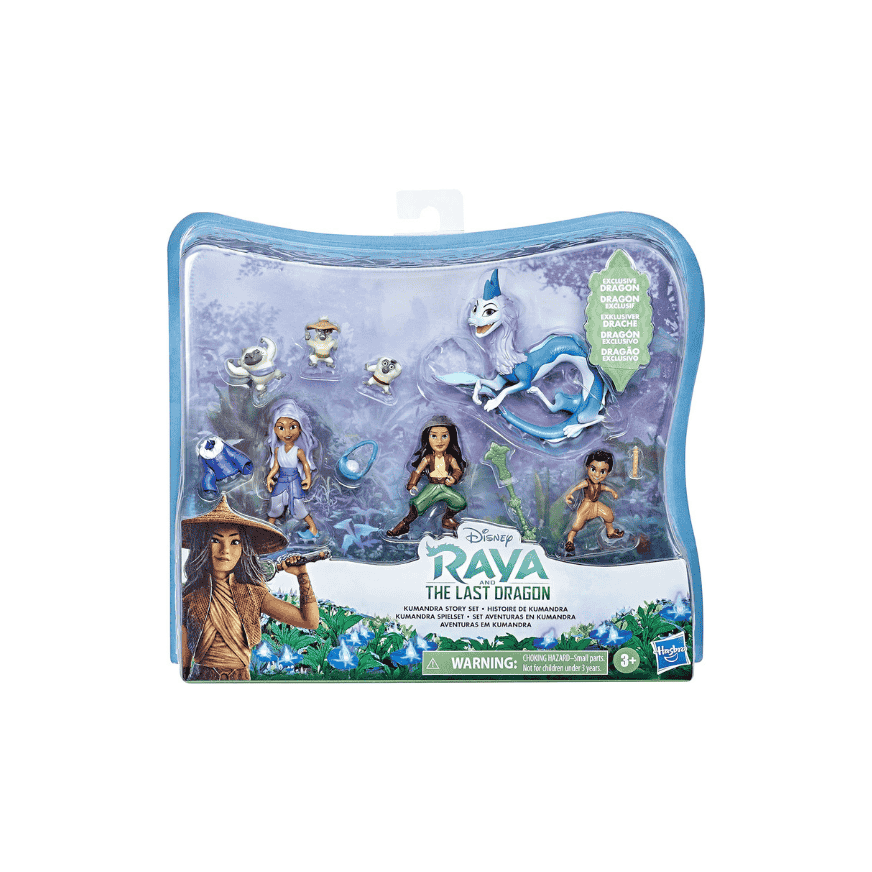 Hasbro Disney Raya und der letzte Drache Spielfiguren Set