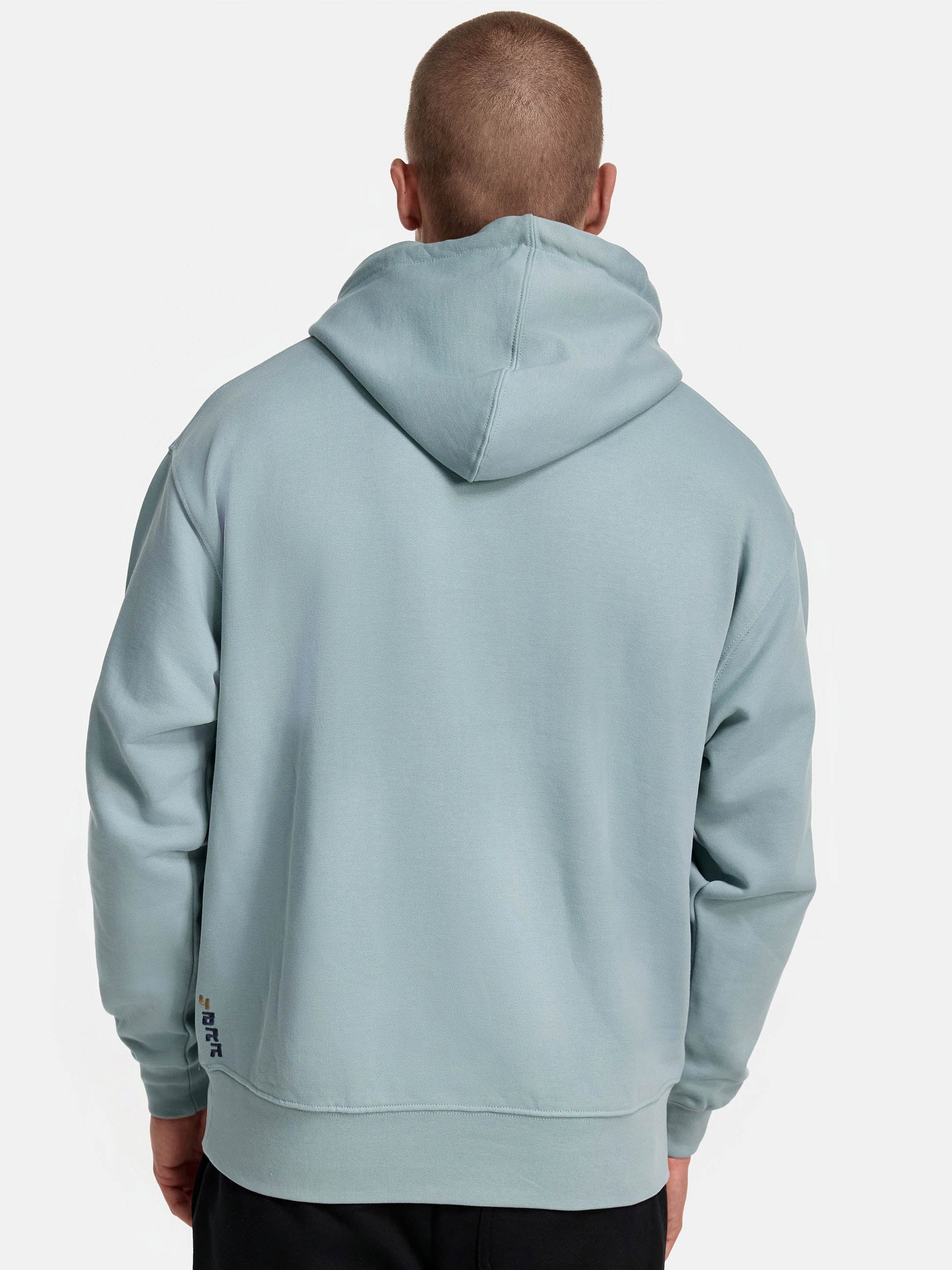 Premium Hoodie in Mint Ansicht Rueckseite