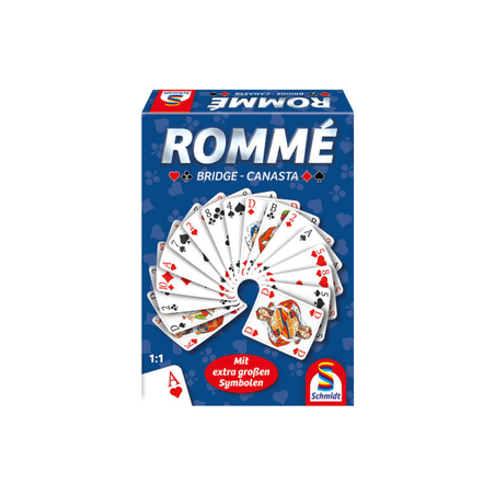 Romme Bridge Canasta Kartenspiele