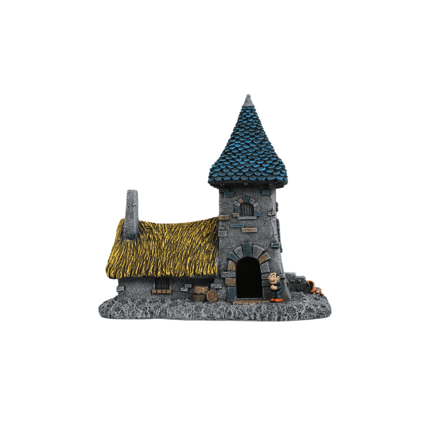 Schlümpfe Gargamel Haus Figur