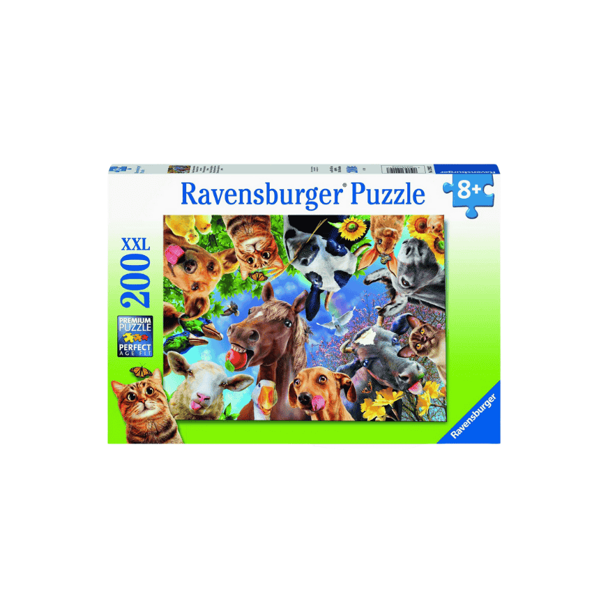 Lustige Bauernhoftiere Puzzle 200 Teile