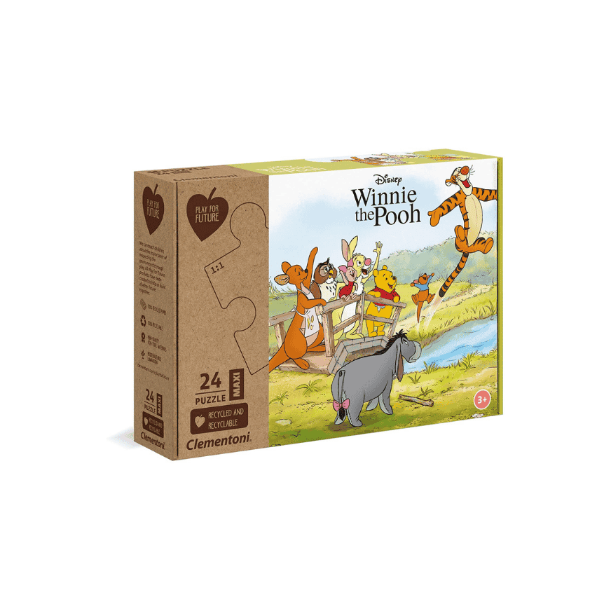 Clementoni 20259 Winnie the Pooh 24 Teile Maxi Puzzle Special Series Puzzle Play for Future