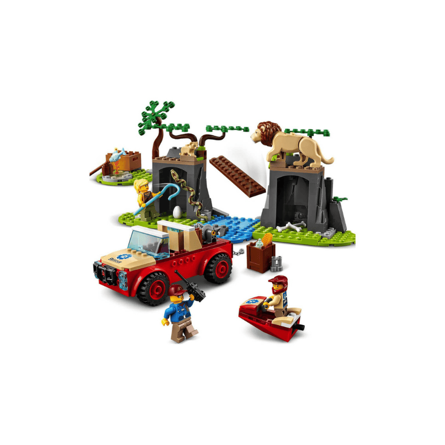 LEGO City 60301 Tierrettungs-Geländewagen (157 Teile)