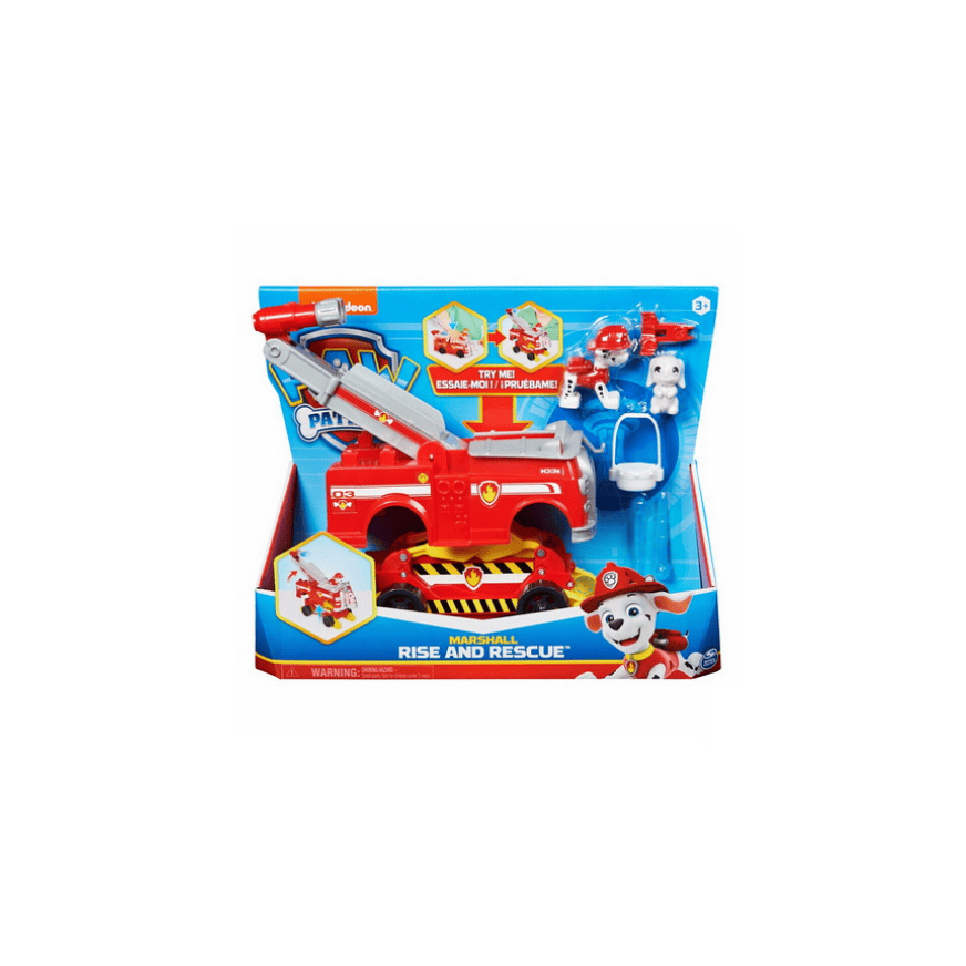 Spin Master 41519 Paw Patrol Marshalls Rise and Rescue verwandelbares Spielzeugauto