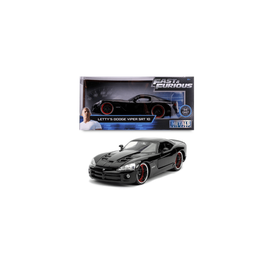 Jada Toys 253203057 Fast & Furious Dodge Viper SRT-10, 1:24 Modellauto