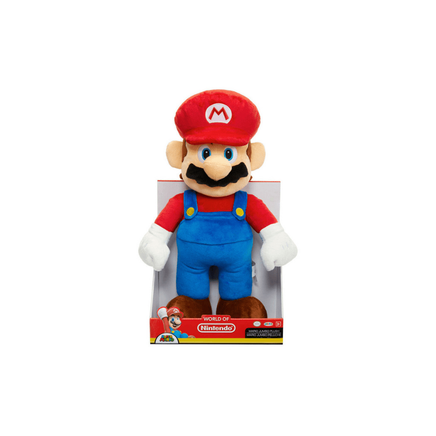 Nintendo Super Mario Jumbo Basic Mario Plüsch 50 cm