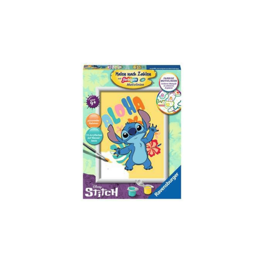 Disney Stitch Malen nach Zahlen