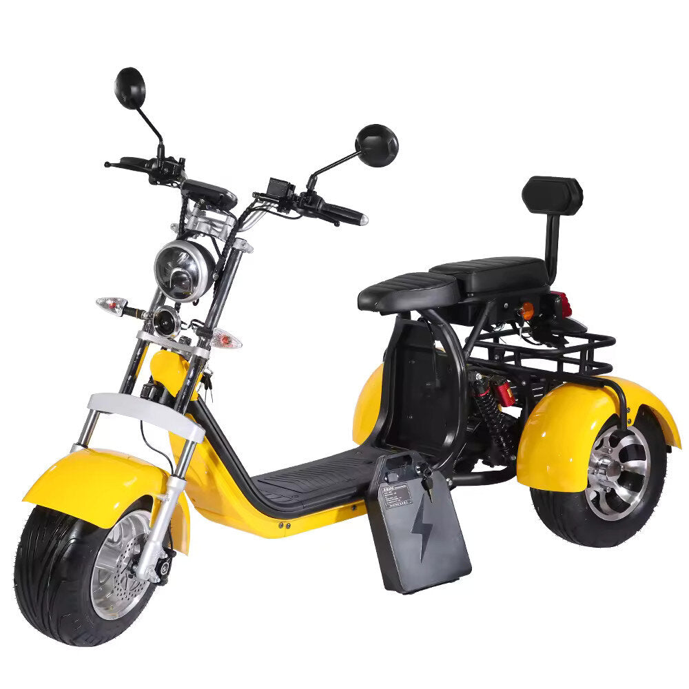 Coco Bike E-Scooter Trike CP7 - 45km, 2000W, Straßenzulassung