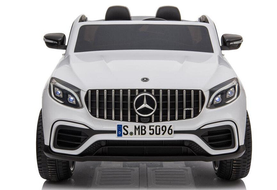 Mercedes GLC63S Elektro Kinderauto - Doppelsitzer - Weiss