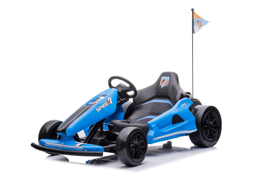 Kinder Elektro Gokart 24V Drift - Blau
