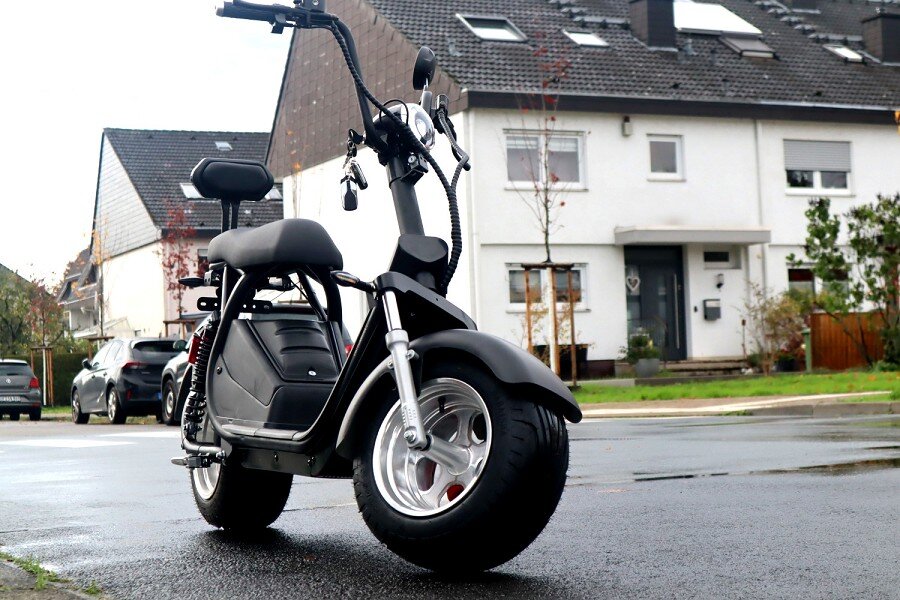 Coco Bike E-Scooter CP5.1 - 45km Reichweite, Straßenzulassung
