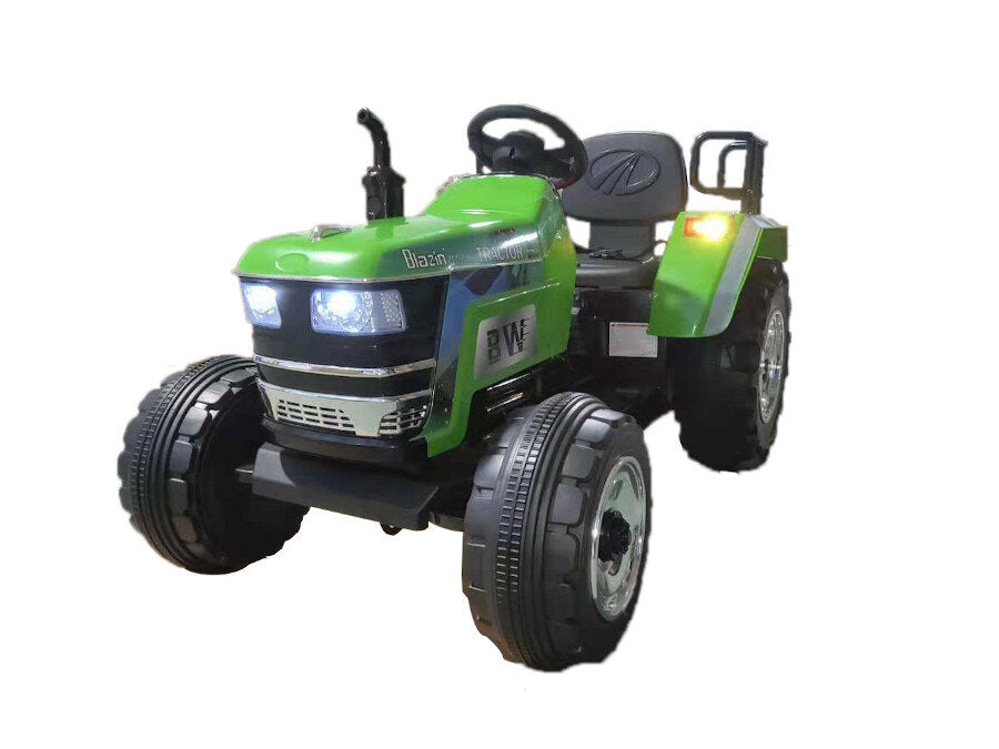 Elektro Traktor Kinderfahrauto - 12V - Grün