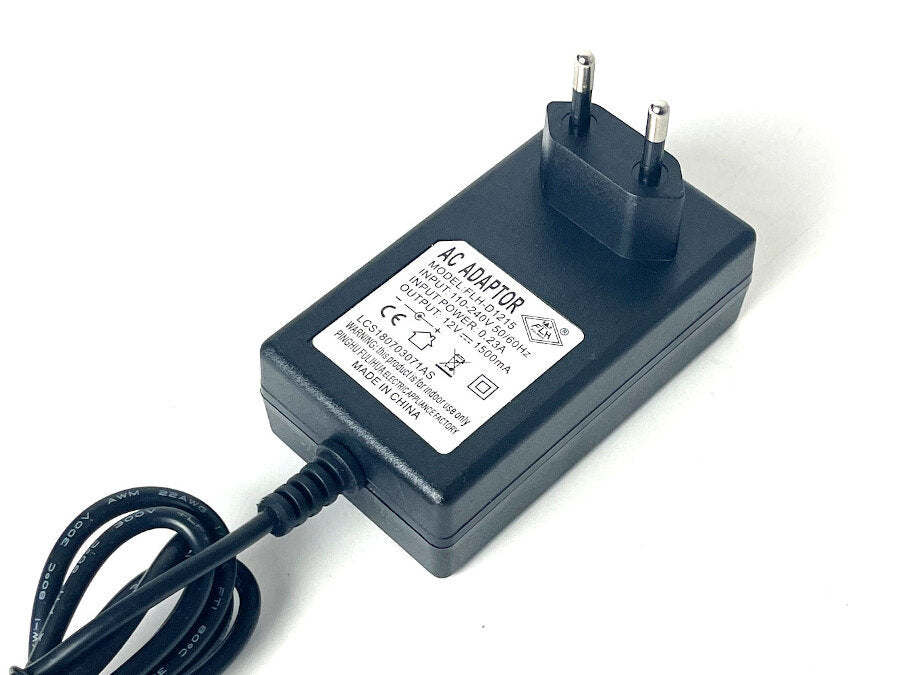 Ladegerät 12V 1.5A für Kinderfahrzeuge