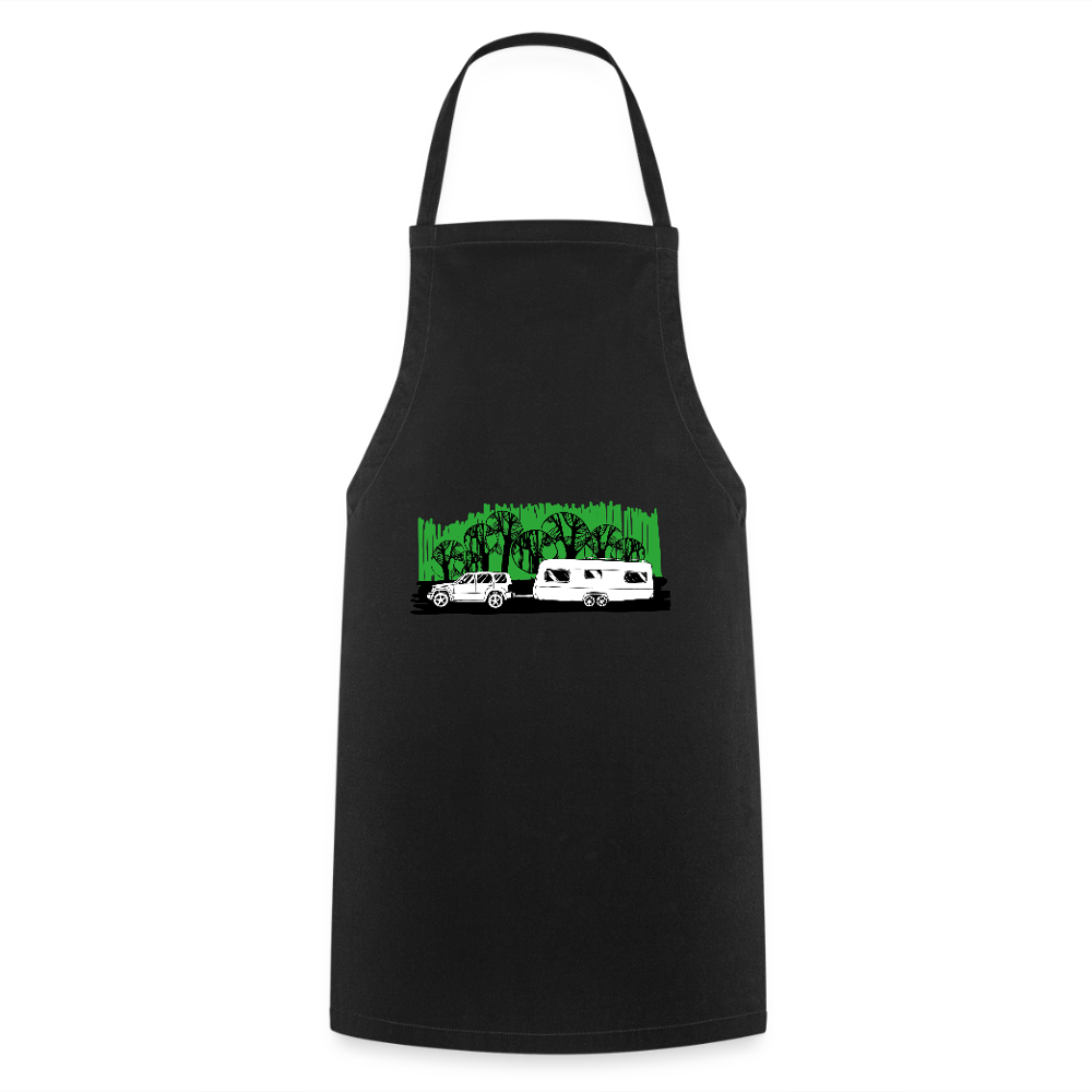 Kochschürze Camper - Schwarz