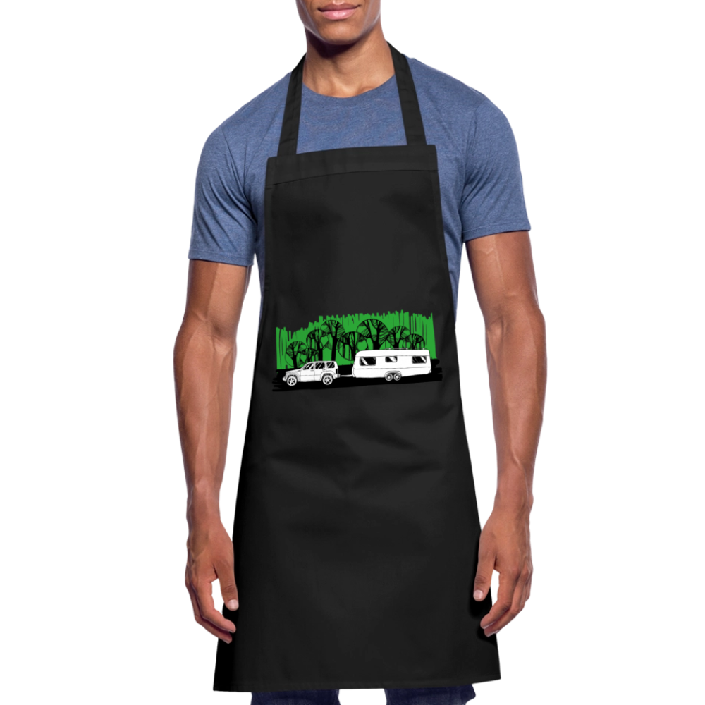 Kochschürze Camper - Schwarz